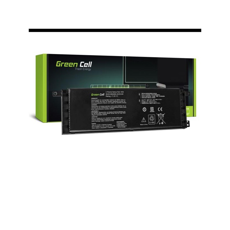 Green Cell baterie pro Asus X553 X553M F553 F553M / 7,2V 3800mAh