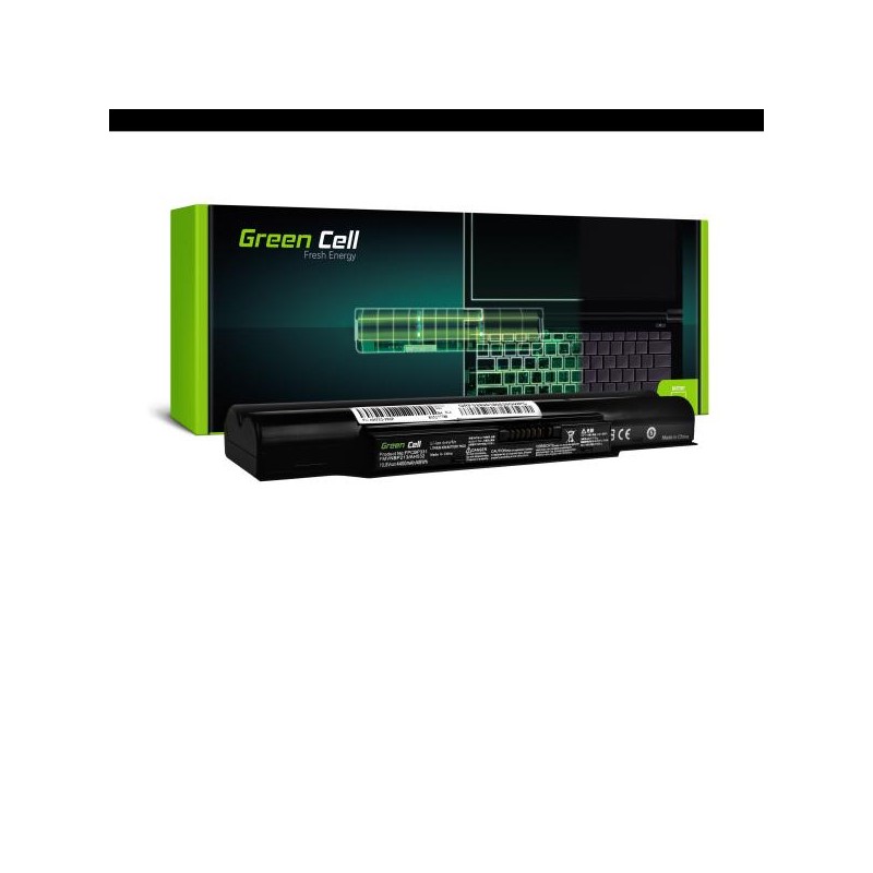 Green Cell baterie pro Fujitsu Lifebook A532 AH532 / 11,1V 4400mAh