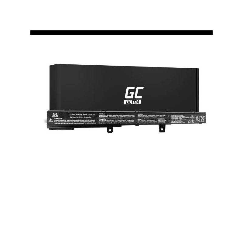 Green Cell ULTRA baterie pro Asus R508 R556 R509 X551 / 14,4V 3400mAh