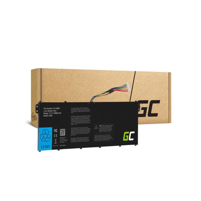 Green Cell baterie pro Acer Aspire 5 A515 A517 E15 ES1-512 ES1-533 / 15,2V 3200mAh