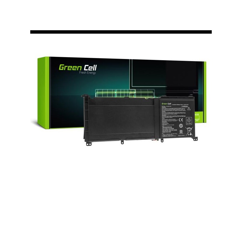 Green Cell C41N1416 baterie pro Asus G501J G501JW G501V G501VW Asus ZenBook UX501 UX501J UX501JW UX501V UX501VW / 15,2V 3950
