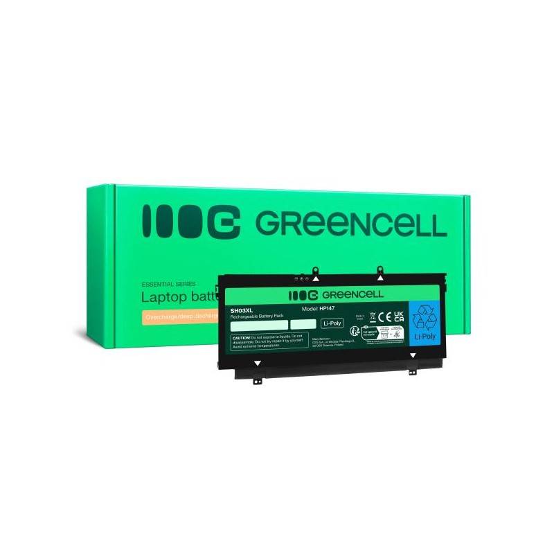 Green Cell baterie SH03XL pro HP Spectre x360 13-AC 13-W 13-W050NW 13-W071NW