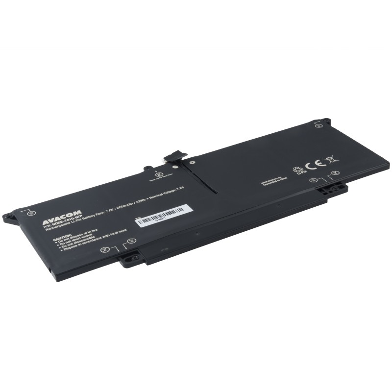 Dell Latitude 7310, 7410 Li-Pol 7,6V 6800mAh 52Wh