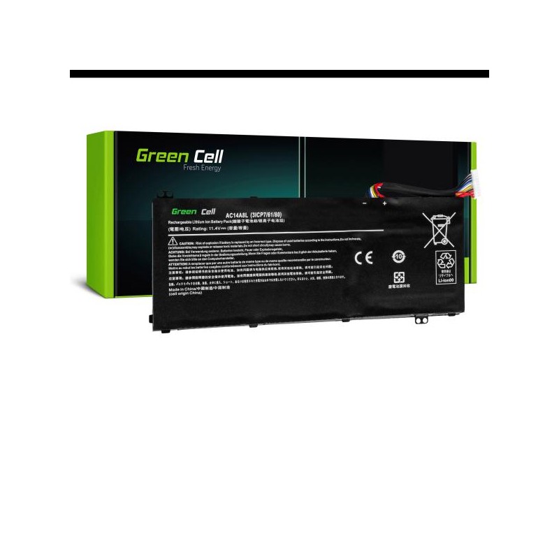 Green Cell baterie pro Acer Aspire Nitro V15 VN7-571G VN7-572G VN7-591G VN7-592G / 11,4V 3800mAh
