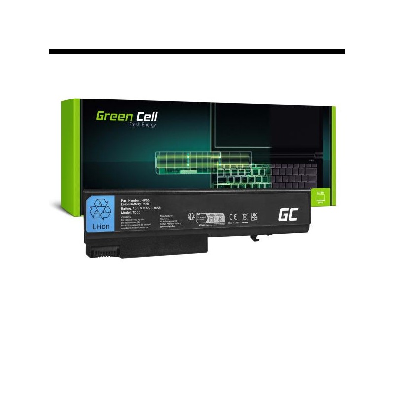 Green Cell bateire TD09 pro HP EliteBook 6930p 8440p 8440w Compaq 6450b 6545b 6530b 6540b 6555b 6730b ProBook 6550b