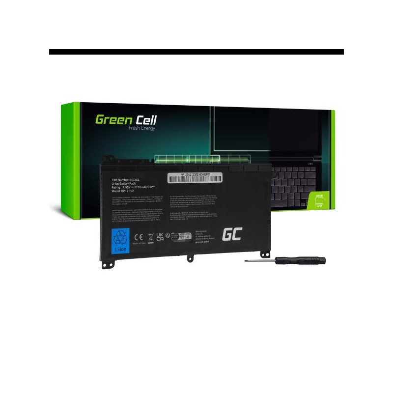 Green Cell baterie BI03XL ON03XL pro HP Pavilion x360 13-U 13-U000 13-U100 Stream 14-AX 14-AX000