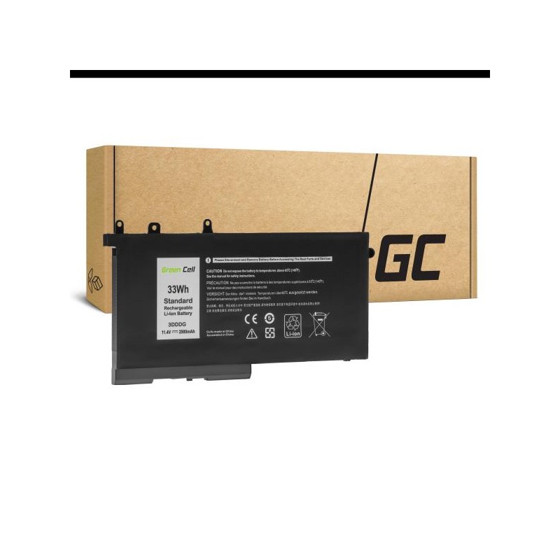 Green Cell baterie 3DDDG 93FTF pro Dell Latitude 5280 5290 5480 5490 5495 5580 5590