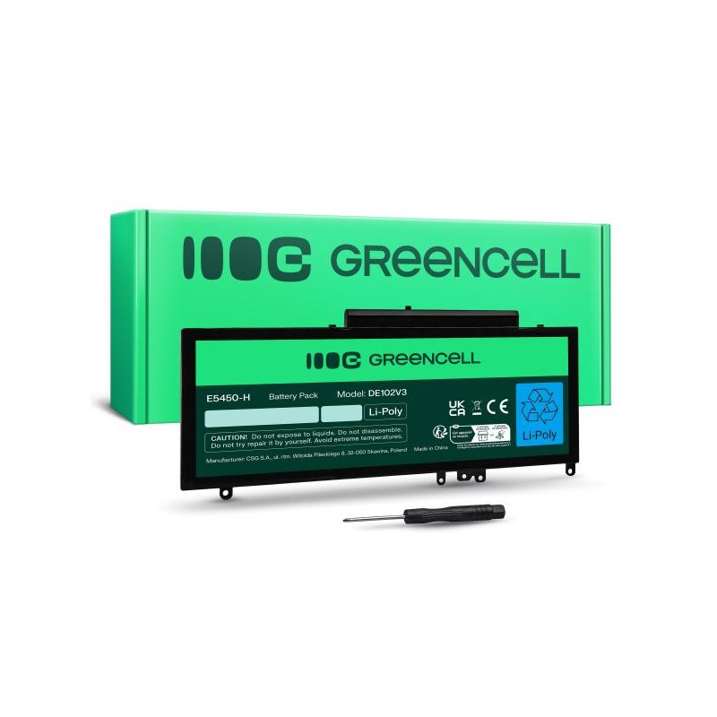Green Cell baterie G5M10 0WYJC2 pro Dell Latitude E5250 E5450 E5550