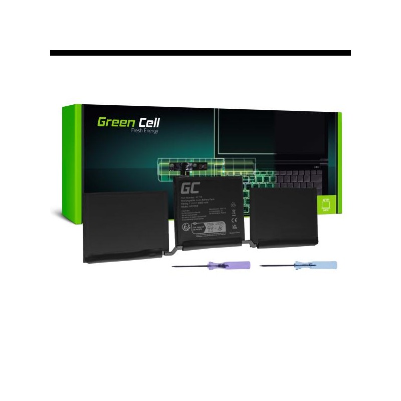 Green Cell baterie A1713 pro Apple MacBook Pro 13 A1708 (2016, 2017)