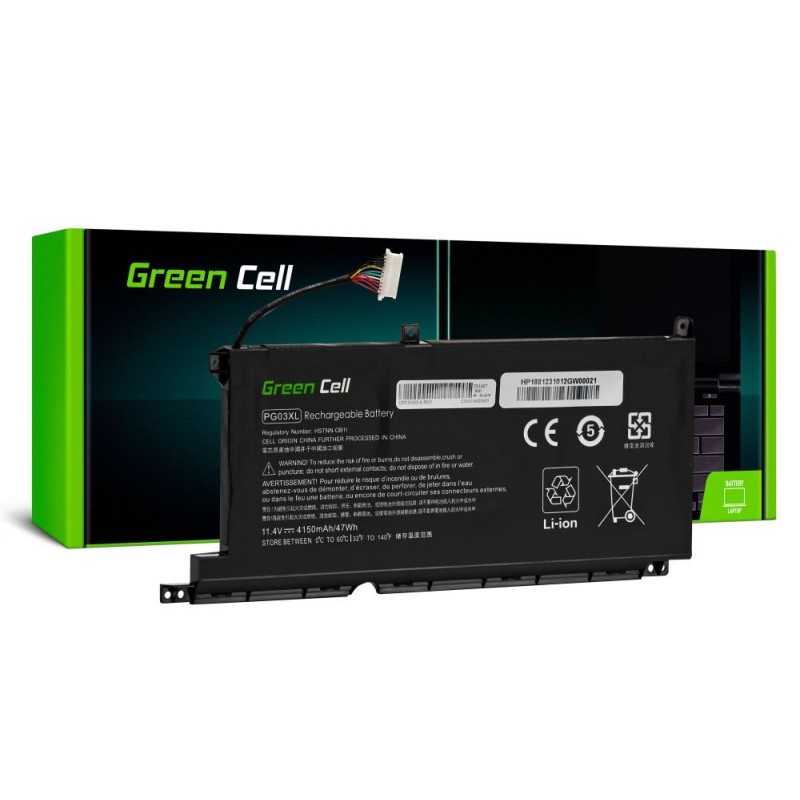 Green Cell PG03XL baterie L48495-005 pro HP Pavilion 15-EC 15-EC0017NW 15-EC1087NW 15-EC2504NW 15-DK 15-DK2315NW 16-A 16-A0007NW