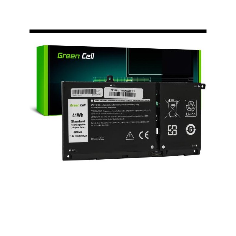 Green Cell baterie YRDD6 1VX1H pro Dell Latitude 3510 Inspiron 5501 5301 5505 5401 5402 5502