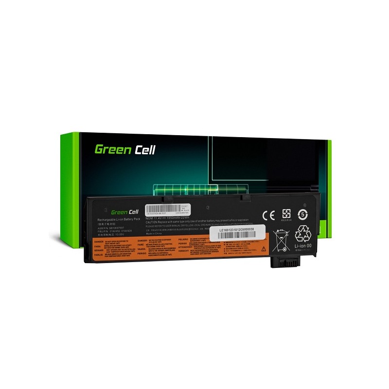 Green Cell baterie 01AV422 01AV490 01AV491 01AV492 pro Lenovo ThinkPad T470 T480 T570 T580 T25 A475 A485 P51S P52S