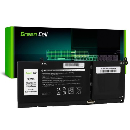 Green Cell baterie G91J0 pro Dell Latitude 3320 3330 3520 Inspiron 15 3511 3525 5510