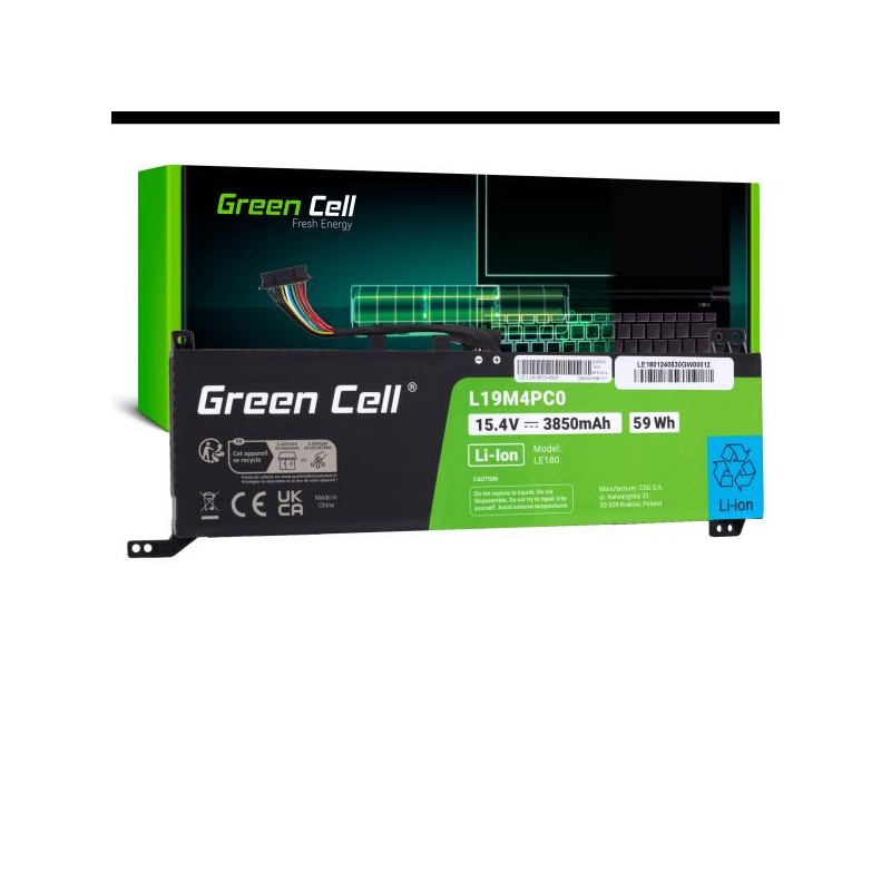 Baterie Green Cell L19M4PC0 pro Lenovo Legion 5P-15IMH05 5P-15IMH05H 5-15IMH05 5-15IMH05H 5-15ARH05 5-15ARH05H