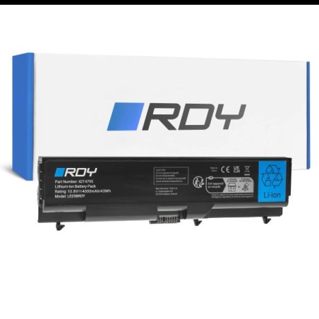 RDY Laptop baterie 42T4235 42T4795 pro Lenovo ThinkPad L510 L512 L520 SL410 SL510 T410 T410i T420 T420i T510 T520 W510 W520