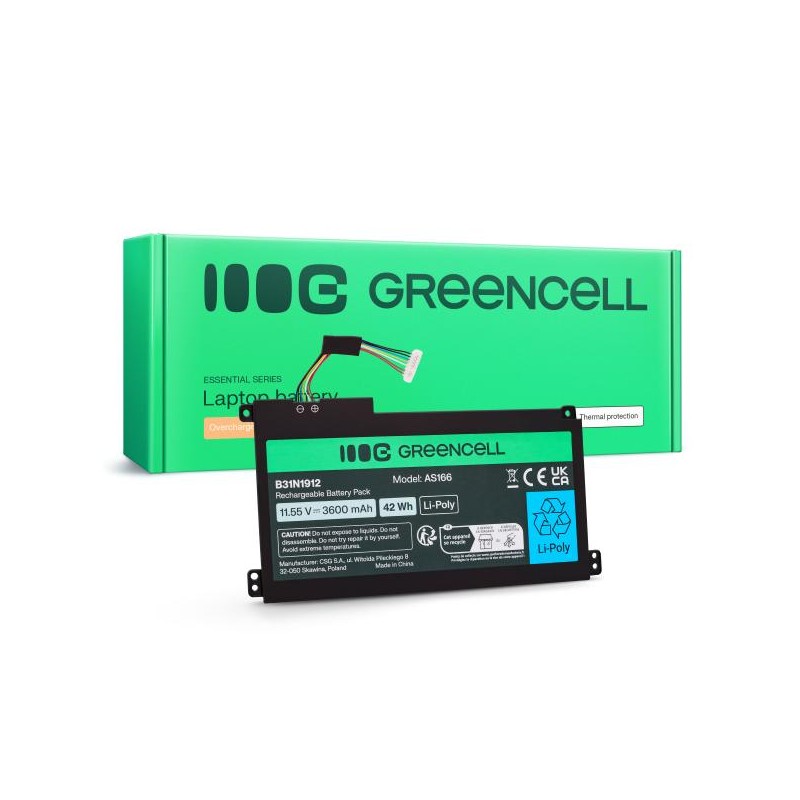 Greencell baterie pro Asus C31N1912 / B31N1912 3HWPP ASUS VivoBook 14: E410MA, L410MA, E410KA, E510MA