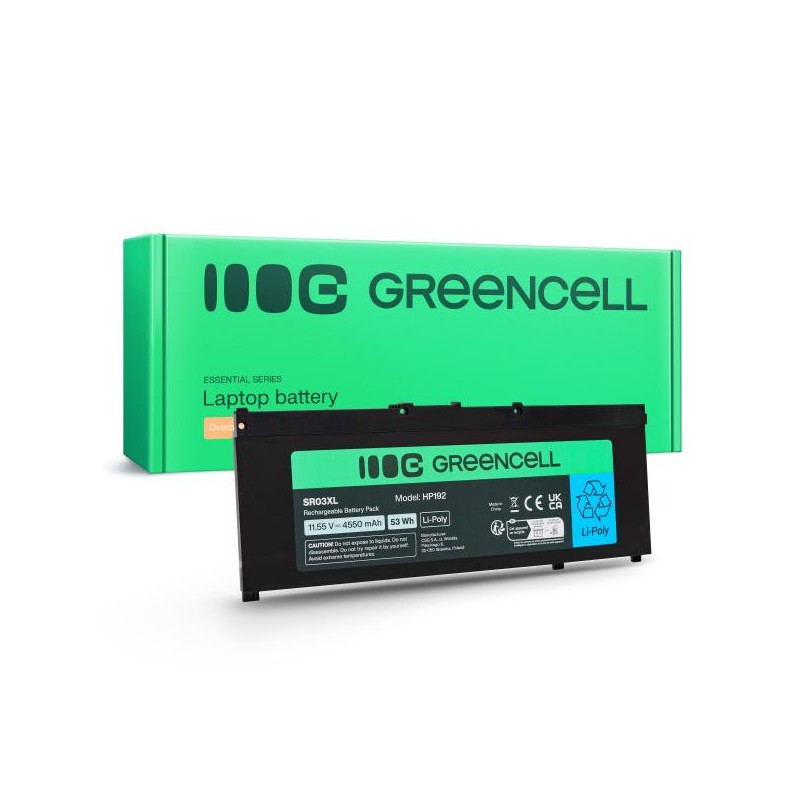 Greencell baterie pro HP SR03XL HP Pavilion Gaming 15