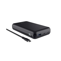 TRUST Powerbanka pro Notebook 100W, 2xUSB-C, 1xUSB - 20000mAh