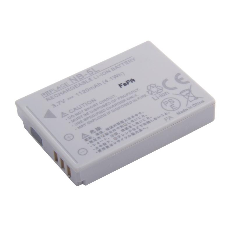 Canon NB-5L Li-ion 3.7V 1120mAh 4.1Wh