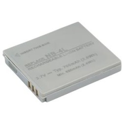 Canon NB-4L Li-ion 3.7V 700mAh 2.6Wh