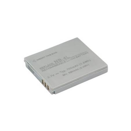 Canon NB-4L Li-ion 3.7V 700mAh 2.6Wh