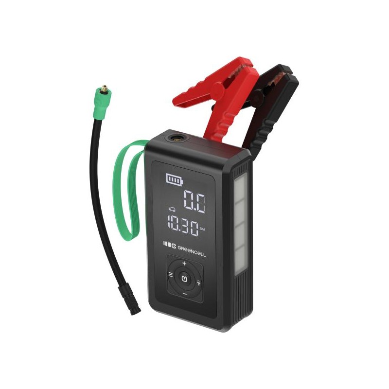 Greencell PowerBoost Air / Starter / powerbanka pro s compressor 29.6Wh 1000A Starting device