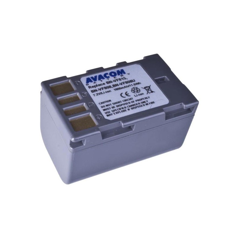 Avacom baterie pro JVC BN VF808, VF815, VF823, Li-Ion, 7.2V, 1600mAh, 11.5Wh