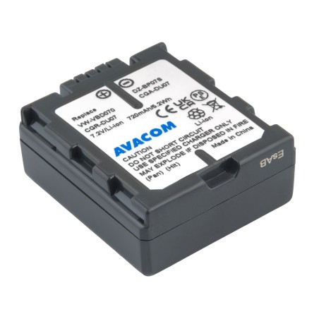 Panasonic CGA-DU07/CGR-DU07 Li-Ion 7.2V 720mAh 5.2Wh