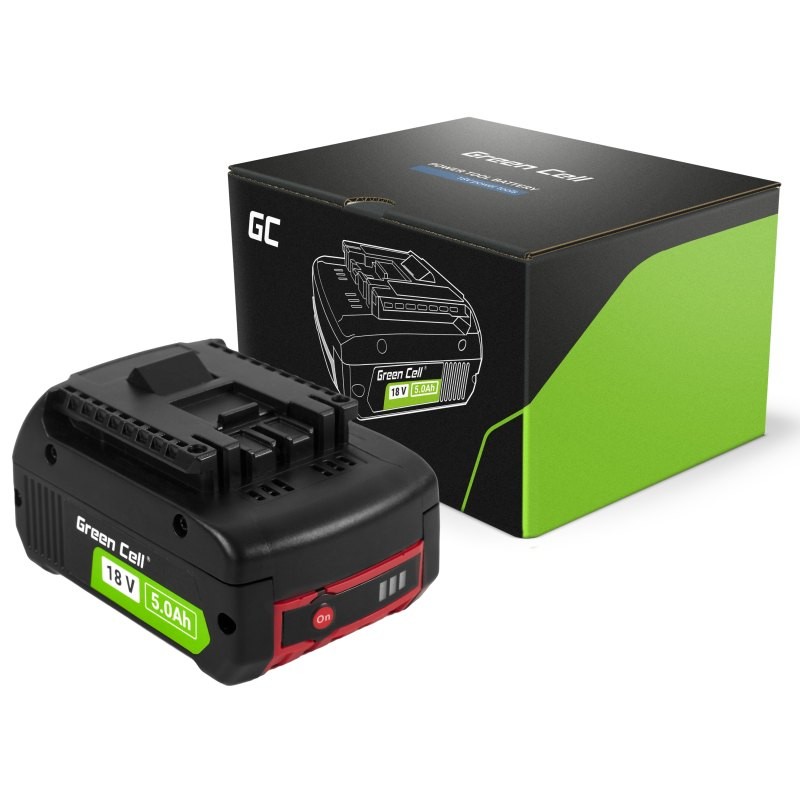 Green Cell baterie pro Bosch 18V 5Ah náhrada za GBA 1600A002U5