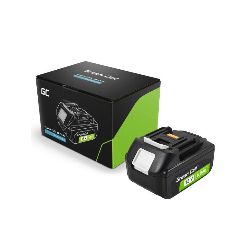 Green Cell Akku BL1860 pro Makita LXT 18V 6Ah Elektrowerkzeuge