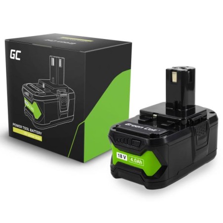 Green Cell baterie pro Ryobi ONE+ 18V 4Ah náhrada za RB18L40