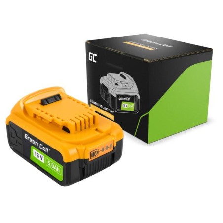 Green Cell baterie pro DeWalt XR 18V 5Ah náhrada za DCB182