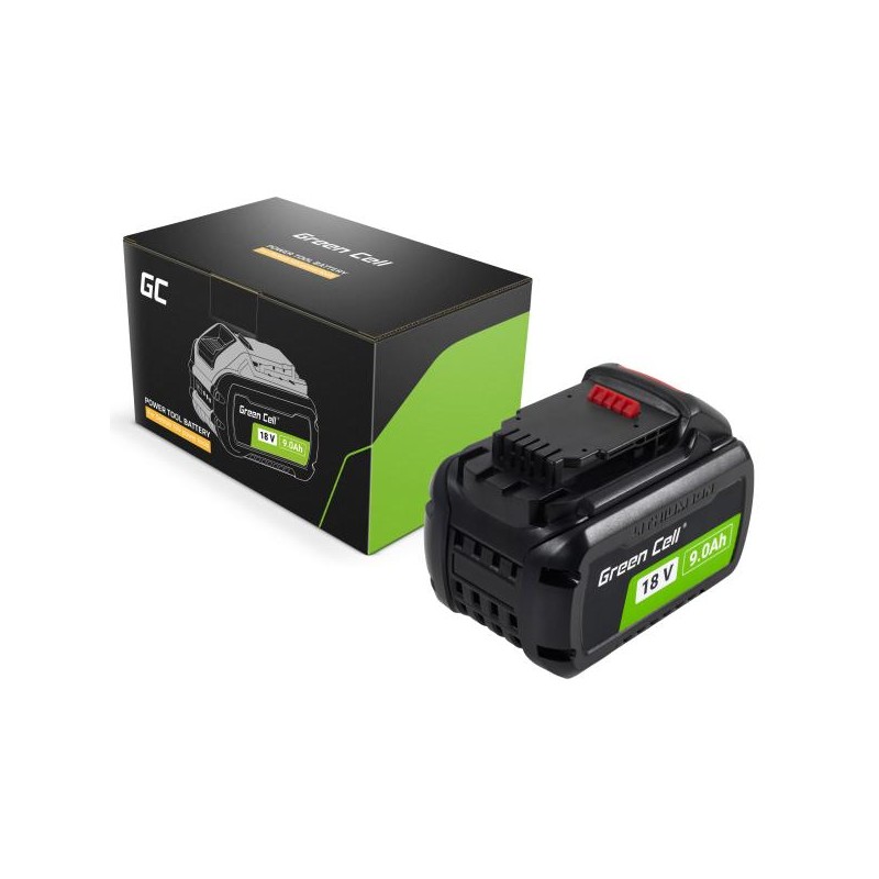 Green Cell baterie pro DeWalt XR 18V 9Ah náhradní pro DCB182 DCB184