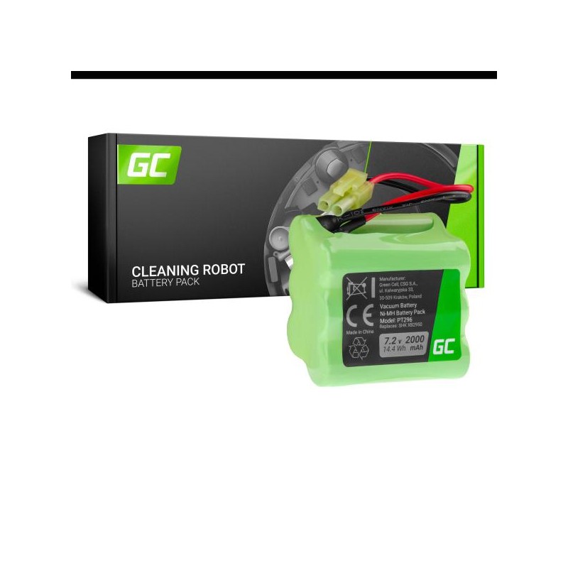 Green Cell baterie pro Shark XB2950 V2950 V2950A V2945Z V2945 (2 Ah 7.2V)