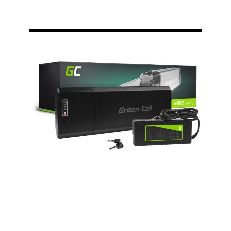 baterie Green Cell 24V 13Ah 312Wh Rear Rack pro E-Bike Pedelec
