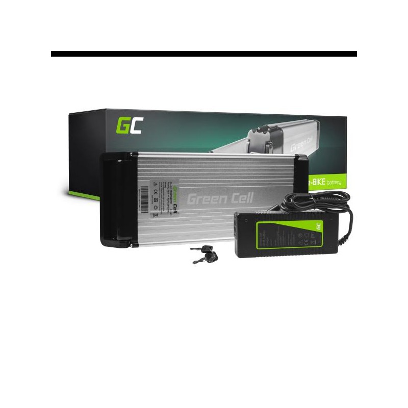 baterie Green Cell 36V 15Ah 522Wh Rear Rack pro E-Bike Pedelec EBIKE54STD
