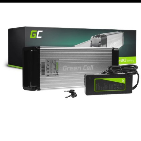 baterie Green Cell 36V 15Ah 522Wh Rear Rack pro E-Bike Pedelec EBIKE54STD