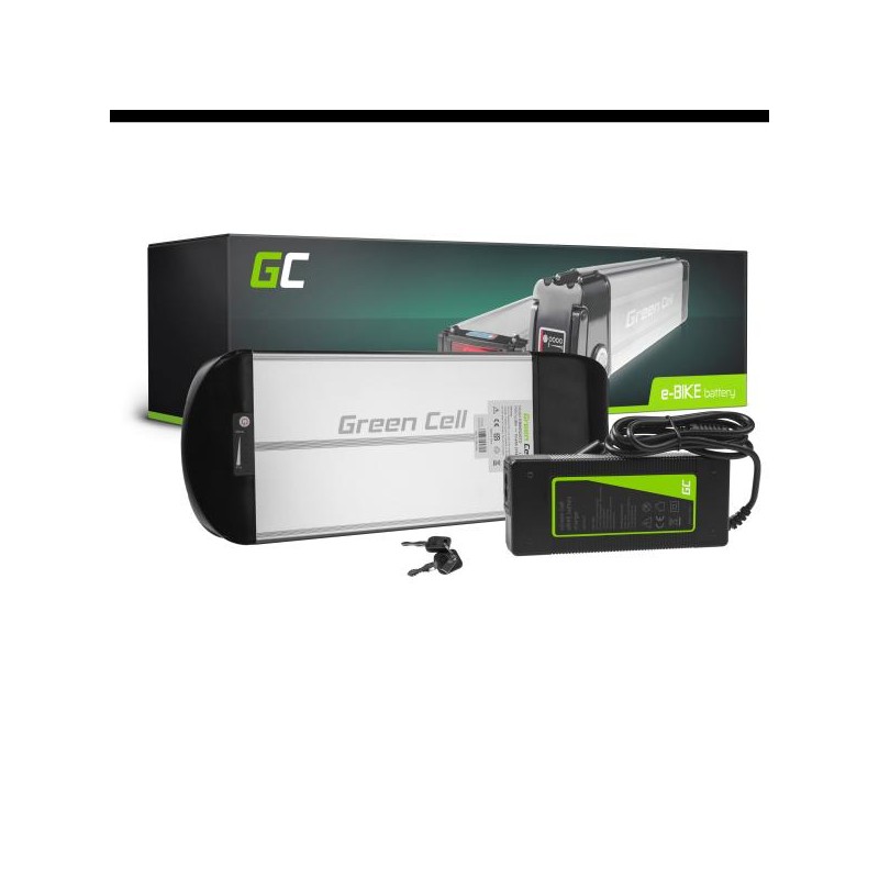 Green Cell baterie pro elektrokola 36V 10Ah s nabíječkou