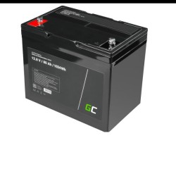Green Cell baterie LiFePO4, 12V, 12.8V 80Ah pro fotovoltaické systémy, kempování a lodě