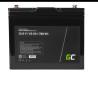 Green Cell baterie LiFePO4, 12V, 12.8V 60Ah pro fotovoltaické systémy, kempování a lodě