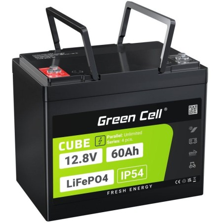Green Cell CUBE LiFePO4 60Ah 12.8V 768Wh lithium Iron fosfátová baterie pro elektromotory, výtahy