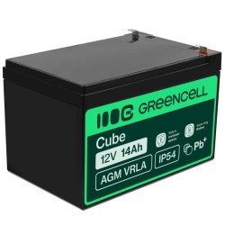 Green Cell AGM baterie 12V 14Ah
