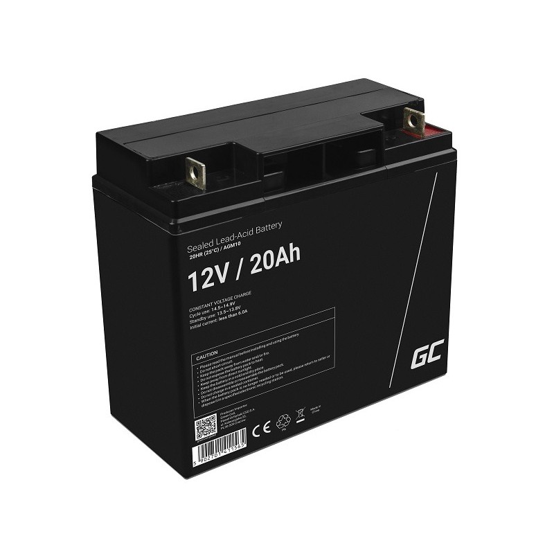 Green Cell AGM baterie 12V 20Ah