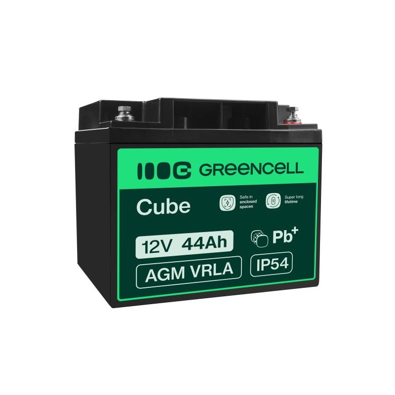 Green Cell AGM baterie 12V 44Ah