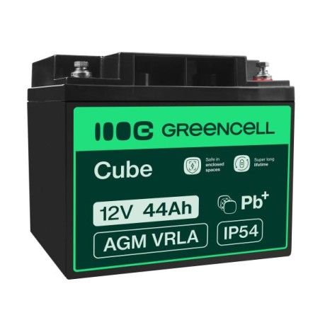 Green Cell AGM baterie 12V 44Ah