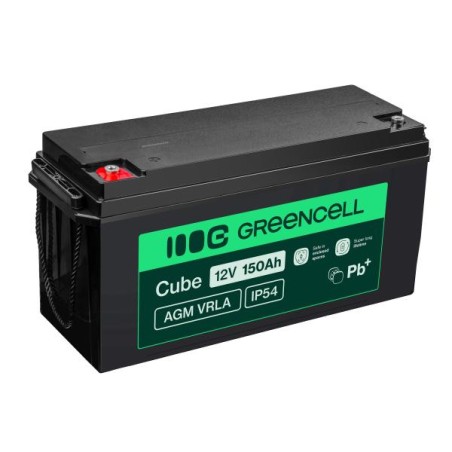 Green Cell baterie AGM VRLA 12V 150Ah