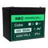Green Cell bezúdržbová baterie AGM VRLA 12V 80Ah pro sekačky, lodě, invalidní vozíky a koloběžky