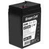 Green Cell CUBE AGM IP54 6V 5Ah VRLA baterie Gel deep cycle pro kids alarm systems
