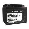 Green Cell CUBE AGM IP54 12V 40Ah VRLA baterie Gel deep cycle skůtr mower loď barge mower traktor fishing loď