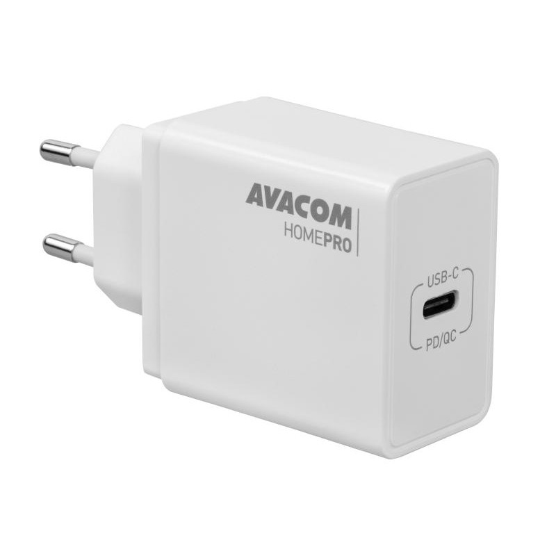 Avacom síťová nabíječka - adaptér HomePRO s PD a QC4 30 Watt, 1x USB-C